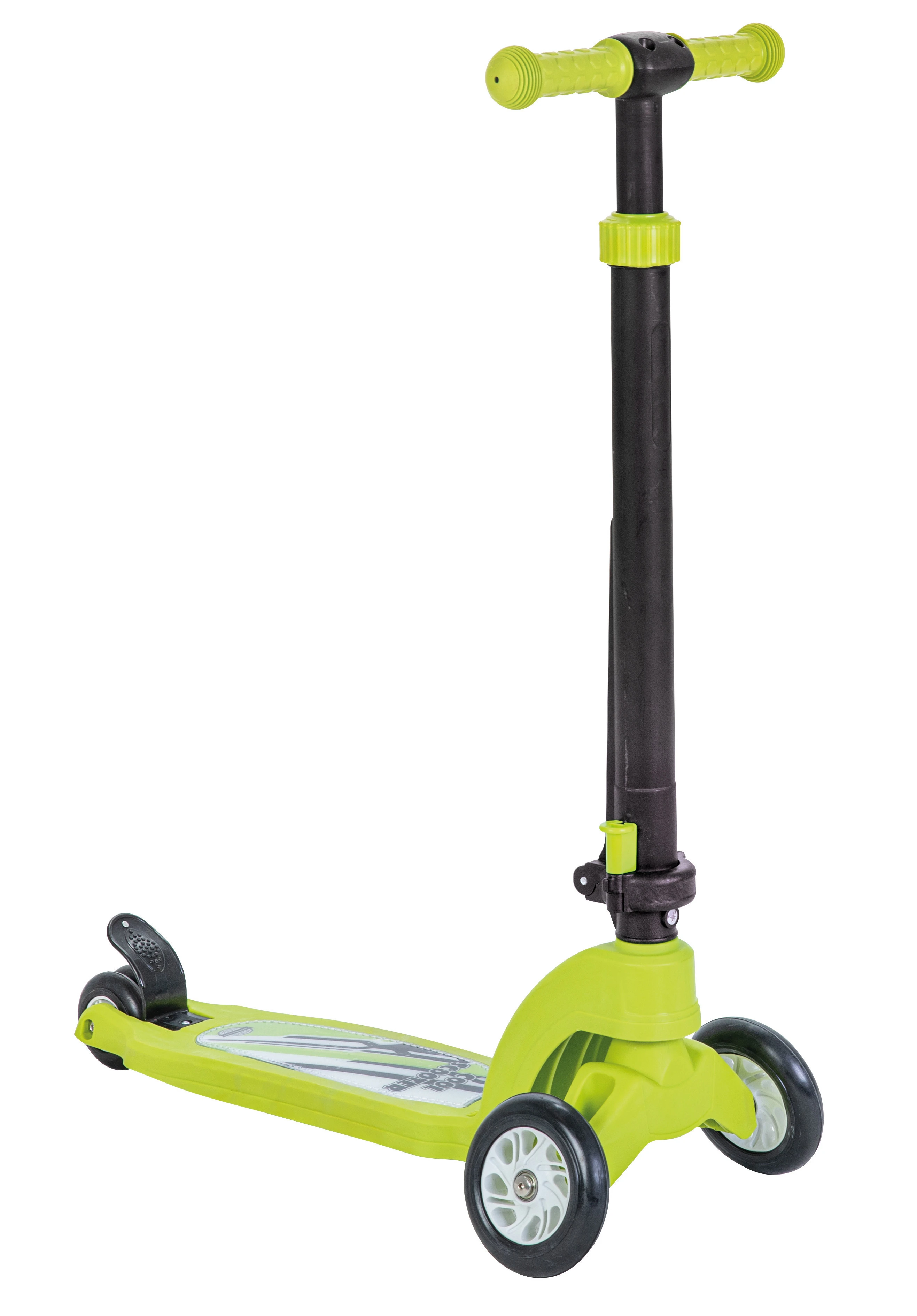 Wheels Kick Scooter for Kids and Toddlers Girls &amp; Boys, Adjustable Height,Learn to Steer with Wide Lights Wheels During Movement