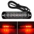 Import Wholesale 12V-24V 6 LED Mini Flash Light Bar Car Truck Moto Emergency Warning Strobe Lamp LED Warning Light from China
