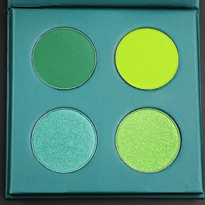 wholesale  Beautiful 4 Color Eyeshadow vegan high pigment  Shimmer Matte no brand private label  eyeshadow palette