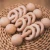 Import Wholesale Beech Wood Baby Training Toys Wooden Rattles Baby Teething Toys from China