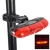 Import Wholesale Bicycle Accessories 5LED Bicycle Rear Light For Bike Red Flash Tail Lights from China
