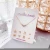 Import Wholesale cheap necklace earring jewelry sets Christmas gift 4 pairs earrings gold stud earrings set fashion women jewelry set from China