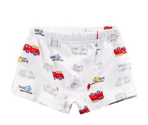 Wholesale children 100% cotton cute patterns underwear