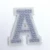 Import Wholesale Custom 26 Alphabets Plain Embroidery Letter Embroidered Patch With Hook And Loop from China