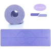 Wholesale Custom Color Eco Friendly Non Slip Tpe Pilates Yoga Mat Cheap