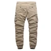 Wholesale Custom Color Men Cargo Long Pants Multi-Pockets Working Mens Cargo Pants