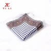 Wholesale custom fancy mens pocket squares silk handkerchief