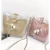 Wholesale custom new fashion casual travel waterproof clear clutch evening bag