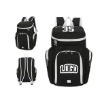 Wholesale Custom School Team Sport top quality Logo basketball backpack dry wet men Football Basketball Backpack Men