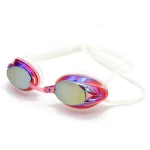 Wholesale Diving Equipment swimming goggles with Anti-fog Mirrored Prescription Lens