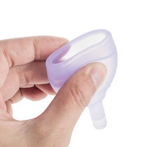 Wholesale FDA / CE Certificated silicone cup menstrual eco menstrual period cup