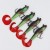 Wholesale Fishing Tackle 9cm 9.5g Bionic Red Lead Fishing Lure Realistic Tail Capuchin Soft Fishing Lures