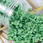wholesale fruit slime accessories resin plastic fruit slices for slime soft pottery diy toys accessories