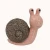Import Wholesale gift item sculpture garden and home decoration ceramic snail figurines from China
