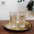 Import Wholesale gold and silver luxury restaurant round serving food tray ,Hotel Wedding Restaurant metal stainless steel serving tray from China