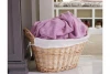 Wholesale Hand Craft Natural Willow Laundry Basket with Washable Liner
