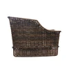 Wholesale Hand Made Removable Rear Wicker Bike Bicycle Basket