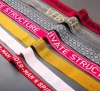 Wholesale heat transfer elastic printed underwear belt, printed patterns of elastic fabrics