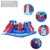 Import Wholesale Home Kids Grade Nylon Blue Red Modern Kids Inflatable Party Bounce House Bouncy Castle Bounce House With Air Blower from China