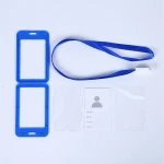 Wholesale kinds of color choice and cheap plastic id name card badge holder