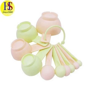 Wholesale Kitchen Powder Coffee Measuring Tools Set Plastic Measuring Spoon And Cup Set