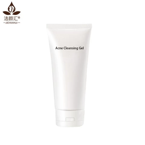 wholesale Korean Custom Private Label Best Facial Cleanser Gel Scrub Whitening Vegan Organic Vegan Acne Foam Face Wash