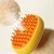 Import wholesale mango design pet brush 3 in 1 Pet Brushes Self Cleaning Steam Cat Brush For Dog Removing Hair with spray from China
