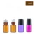 Import Wholesale mini 1ml 2ml 3ml 5ml glass roll on bottle with metal roller from China