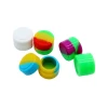 Wholesale Mini Food Grade 2ml 3ml 5ml Silicone Container Jar With Lid Silicone Rubber Container for Wax Concentrate