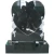 Import Wholesale price black funeral headstones tombstones monument granite from China