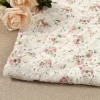 Wholesale quality factory French flower white breathable lace fabric for clothing