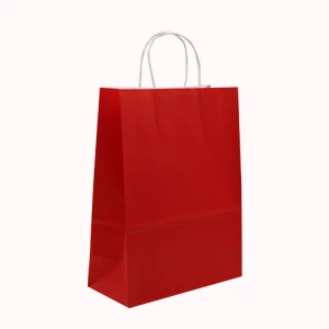 Wholesale Shopping Paper Bag Customized Logo Food Packaging Paper Bags