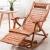 Import Wholesale Thick Sun Lounguer Cushion Bamboo Rocking Chair Outdoor Daybed Bench Pad Garden Folding Rattan Chair With Cushion Set from China