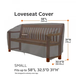Wholesale  Waterproof Patio Garden Loveseat Sofa Cover Outdoor Furniture Cover