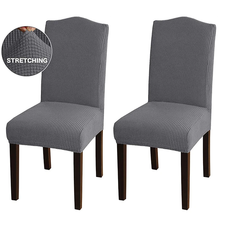 Wholesale Waterproof Plaid Dining Chair Covers, Thick Durable Covers Chair, Stretch Dining Room Chair Cover