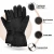 Import Wholesale Winter Outdoor Waterproof battery heat leather gloves dry cell box sport wear Ski Gloves Heated Gloves from China