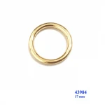 Wholesales heart shape metal ring buckle for handbag, luggage part