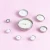 Import Wholesales Plastic Shank Back Buckle Fabric Cloth Covered Component Invisible Mushroom Buttons Sofa,Headwear Jewelry Accessories from China