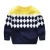 Import Winter double layer baby boy argyle sweaters kids cute childrens pullover costume from China
