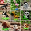Wise Hawk ABS mini building block 40 different animal models small promotional toy