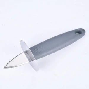 With plastic Handle Oyster Shucking Knife Stainless Steel Oyster Shucker Opener for Shellfish