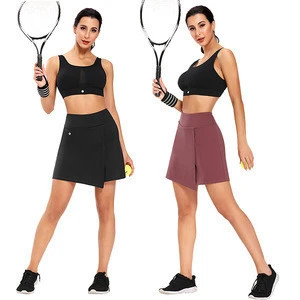 Women Tennis Skirt Set Skirts Tennis Sportswear Dress With Pocket For Women