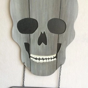 Wooden craft Hang wall decorations for Halloween Day