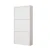 Import wooden modern furniture wall storage shoe cabinet rack from China
