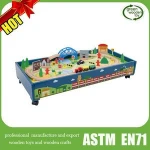 Wooden train toy/nice wooden train set/DIY wooden railway track toy