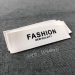 Woven label Custom Logo Polyester and cotton Garment Woven Label Patch Sew on Clothing for Bags Washable Main Labels for Garment