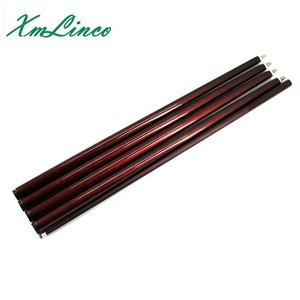 Xmlinco 57&#39;&#39; red 9.0mm carbon fiber cue tip snooker pool cue