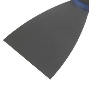 YEP Rubber Plastic Handle Stainless Steel Polished Plastering Putty Knife for Cleaning