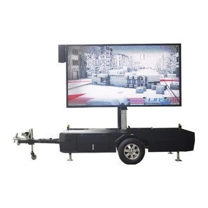 YES-T5 outdoor mobile trailer led message board manufacturer