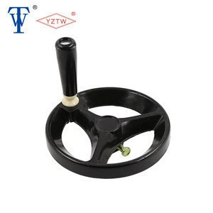 YZTW BX1 Milling Machine 100 Diameter Black Handwheel With Revolving Handle